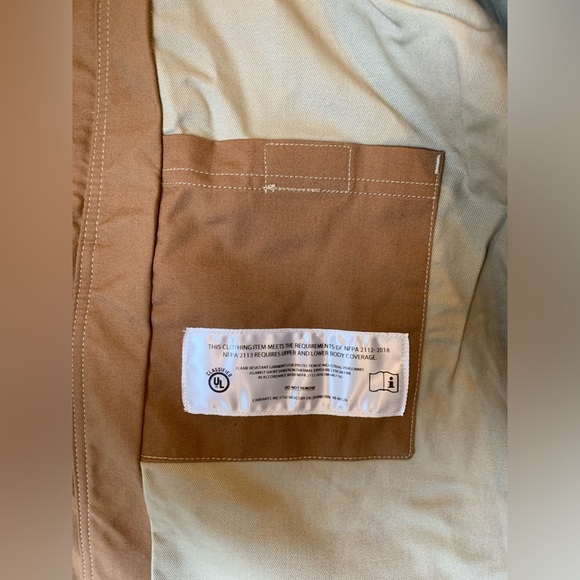 Carhartt Men's Full Swing Quick Duck Flame-Resistant Jacket Size XL - Picture 8 of 14